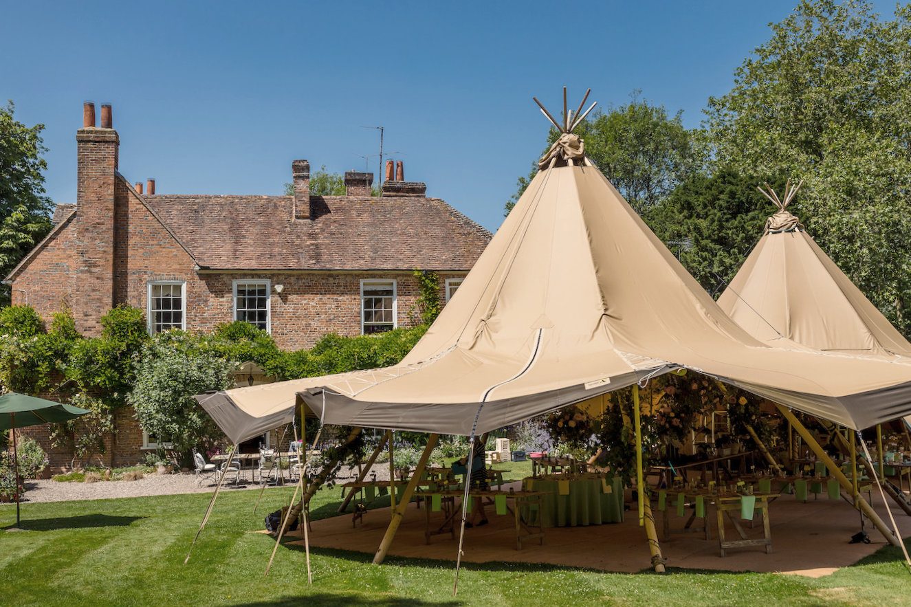 open sided tipis