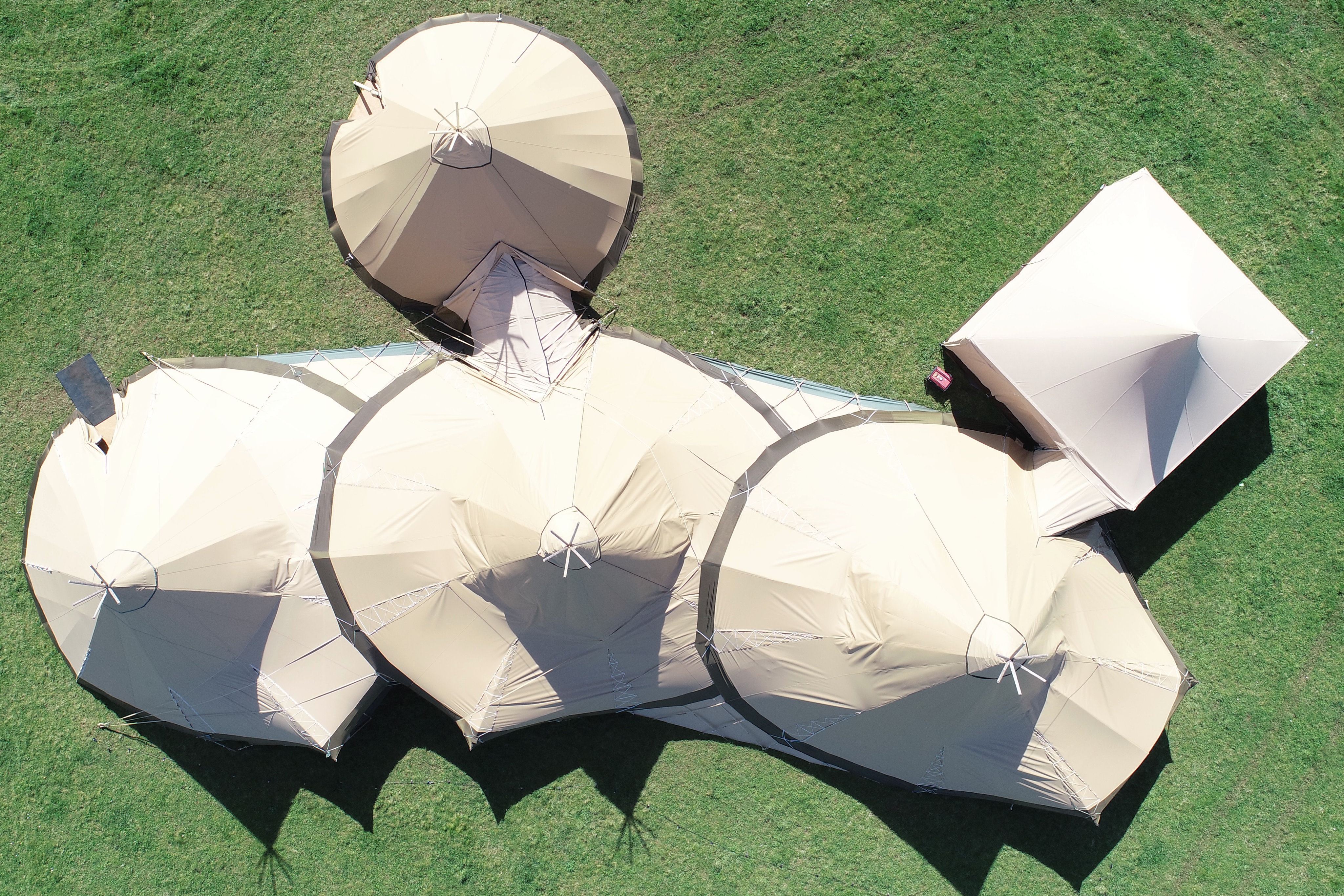 Four Event Tipis