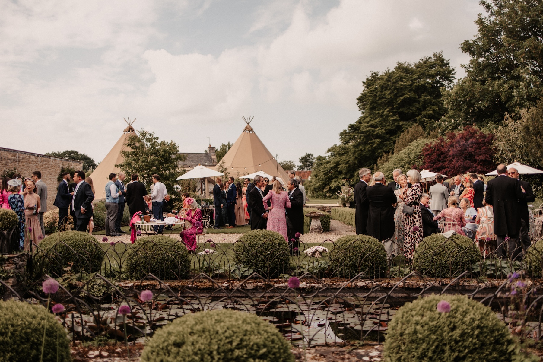 Andy and Hattie Wedding - Buffalo Tipi and Marquee hire - West Country and Cotswolds