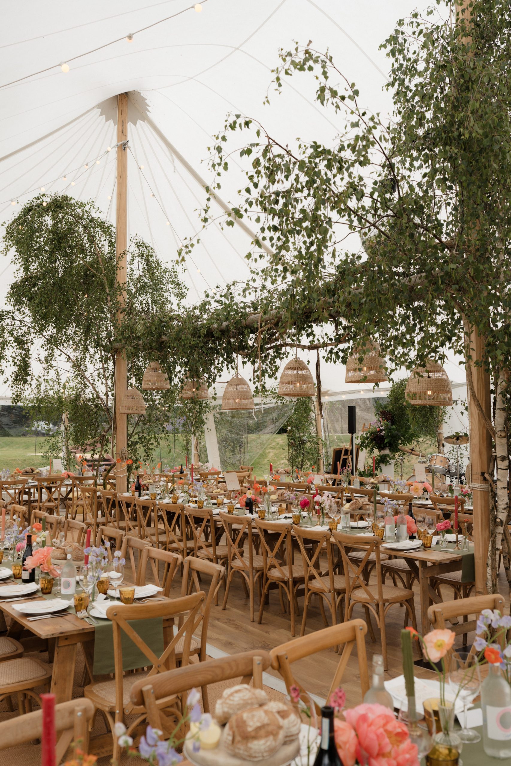 Sailcloth marquee hire - Buffalo Events - Wiltshire, Somerset and Cotswolds