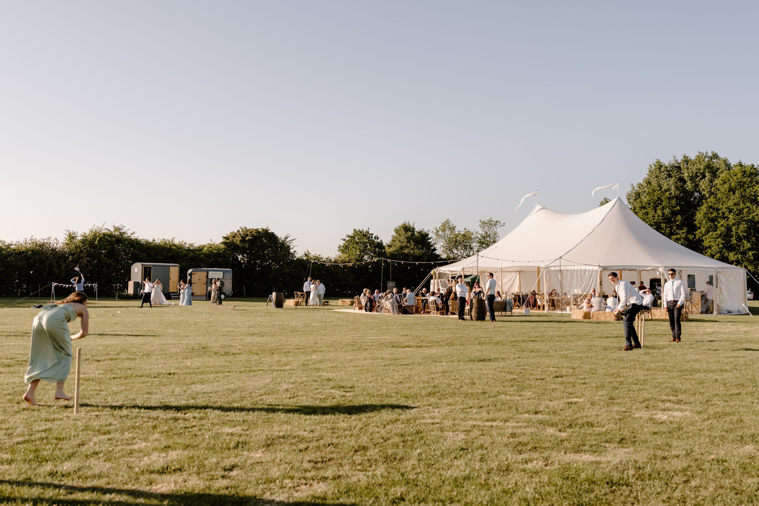 Sailcloth marquee - Buffalo Marquee hire - Wiltshire, Somerset and Cotswolds
