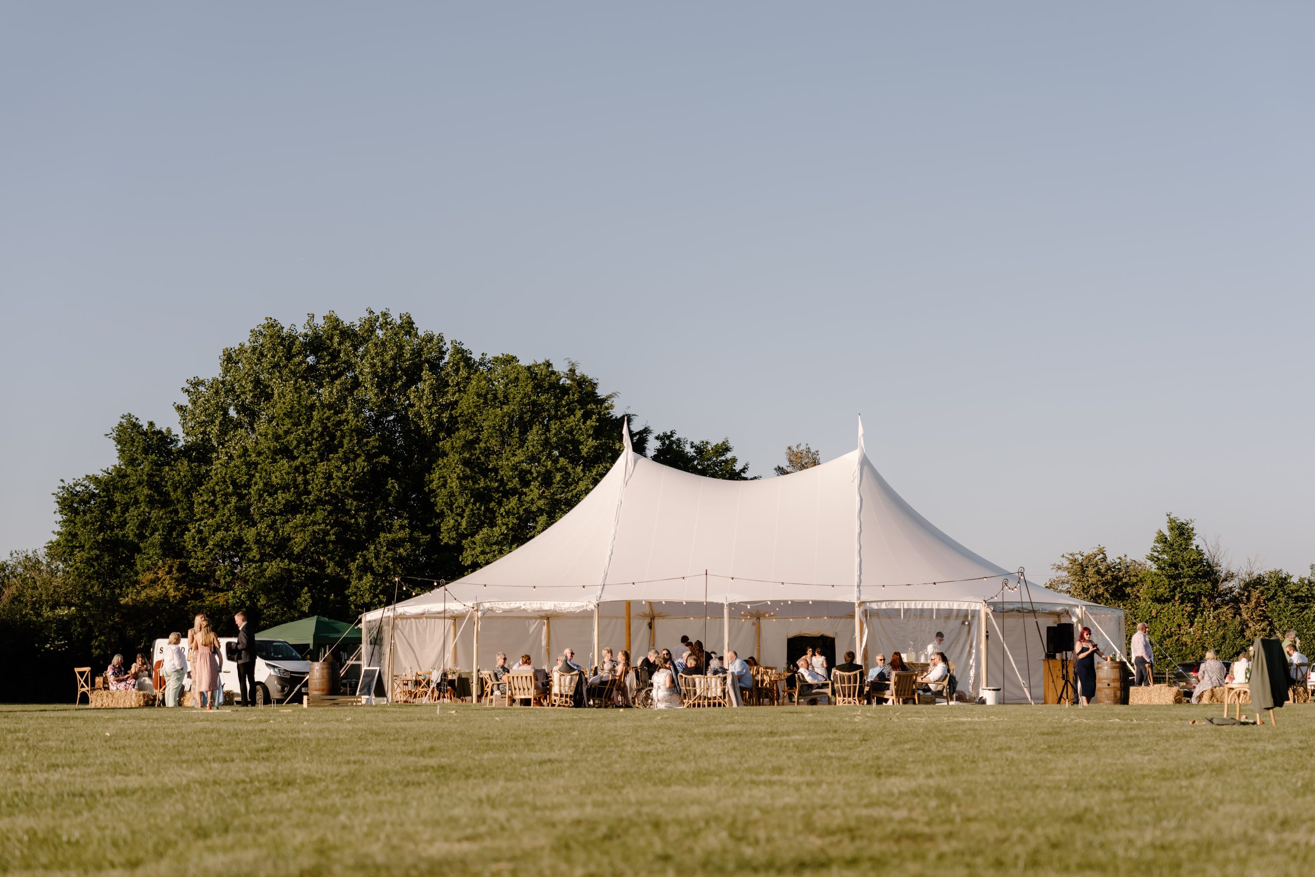 Sailcloth Marquee hire - Wiltshire, Somerset and Cotswolds