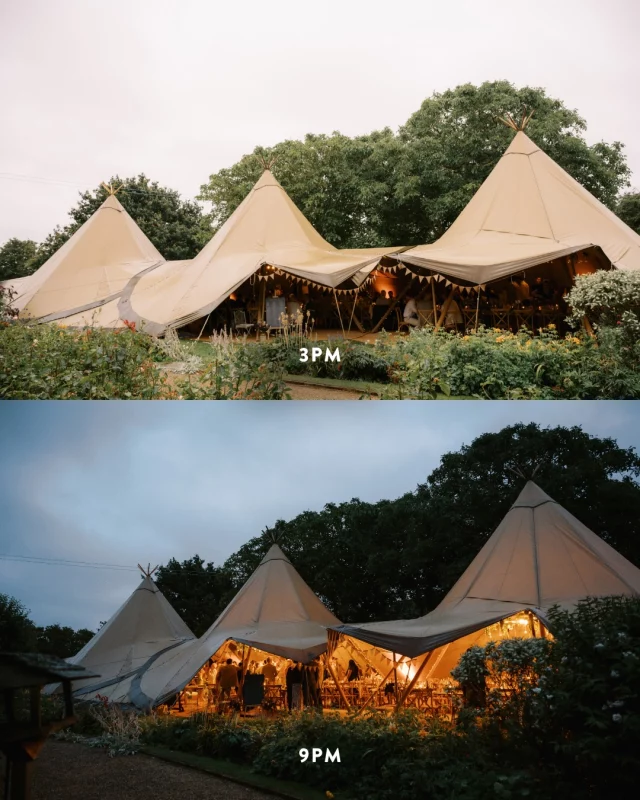 Day to night 🌙

It’s so important that a setup looks just as good in the daylight as it does once the sun goes down. Make the most of the natural light and surroundings during the day, then think about how the layout, furniture and finishing touches will carry through into the evening.

A few considered choices can make all the difference to how the space looks and feels throughout the day.